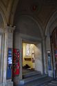 Thumbnail of View to south. Entrance to Porters' Lodge from Turl Street Gatehouse.