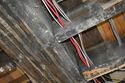 Thumbnail of View to south. Common joists meeting principal joist.