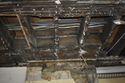 Thumbnail of View to south. Framing around chimney breast. Plate 31.