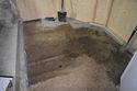 Thumbnail of View to west. Watching brief in Turl Street Gatehouse.