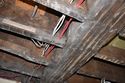 Thumbnail of View to south-west. Timber framing of ceiling.