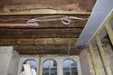 Thumbnail of View to east. Timber framing of ceiling.