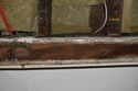 Thumbnail of View to south. Former partition wall plate from NW chimney breast corner to west wall. Plate 33.