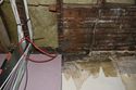 Thumbnail of View to south. Timber framing of ceiling around chimney breast.