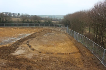 iscaarch2-505202: Images, GIS Data and Site Records from an Archeological Watching Brief at Poughill Road, Poughill, Bude, Cornwall, 2021-2022. Copyright:  ISCA Archaeology