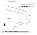 Thumbnail of Plan of Grave 29: Sawcliffe II