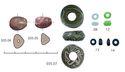Thumbnail of Image of Finds 35.04, 35.05, 35.07, 35.08, 35.12, 35.13, 35.14: Beads