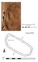 Thumbnail of Plan of Grave 45: Sawcliffe II