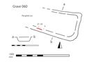 Thumbnail of Plan of Grave 60: Sawcliffe II