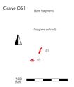 Thumbnail of Plan of Grave 61: Sawcliffe II