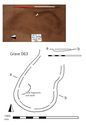 Thumbnail of Plan of Grave 63: Sawcliffe II