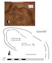Thumbnail of Plan of Grave 67: Sawcliffe II