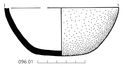 Thumbnail of Drawing of Find 96.01 Vessel, ceramic