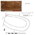 Thumbnail of Plan of Grave 102: Sawcliffe II