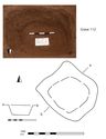 Thumbnail of Plan of Grave 112: Sawcliffe I