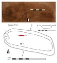Thumbnail of Plan of Grave 116: Sawcliffe I