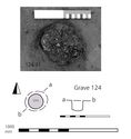 Thumbnail of Plan of Grave 124: Sawcliffe I