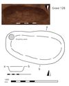 Thumbnail of Plan of Grave 128: Sawcliffe I