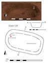 Thumbnail of Plan of Grave 129: Sawcliffe I