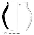 Thumbnail of Image of Find 1671.01 Vessel, ceramic