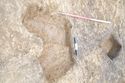 Thumbnail of 110490_to_110498_Mitigation_Image_0238, General Watching Brief area AB/Set Piece Excavation area 2, plan view of gullies 871 (part of group 2316) and 873, from west.