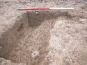Thumbnail of 110490_to_110498_Mitigation_Image_0266, Set Piece Excavation area 1, west facing section of ditch 1021 (part of group 111) and gully 1023 (part of group 113).
