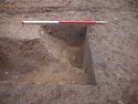 Thumbnail of 110490_to_110498_Mitigation_Image_0319, Set Piece Excavation area 1, north facing section of ditch 1142 (part of group 109).