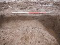 Thumbnail of 110490_to_110498_Mitigation_Image_0479, Set Piece Excavation area 1, south section of ditch 1584 (part of group 123) and fill 1585.
