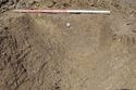 Thumbnail of 110490_to_110498_Mitigation_Image_0621, Set Piece Excavation area 2, south-east facing section of ditch 2242 (part of group 2335).