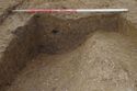 Thumbnail of 110490_to_110498_Mitigation_Image_0628, Set Piece Excavation area 2, section shot of ditches 2262 (part of group 2326) and 2264 (part of group 2327), from south-east.