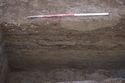 Thumbnail of 110490_to_110498_Mitigation_Image_1443, Strip, Map and Record area 1, south facing section of 9166 (fill of 9224, group 9390) - photograph 1 of 3.