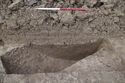 Thumbnail of 110490_Evaluation_Image_10, Report 110490.06 Plate 6, Trench 32, ditch 32018 cutting ditch 32016, from south-west.