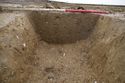 Thumbnail of 110494.01_Report_Plate_19, Hornsea Offshore Wind Farm Project One, Post-excavation Assessment and Updated Project Design, Plate 19 (also Plate 3.10 in the 221790 publication - The Archaeology of the Hornsea Project One Offshore Windfarm Cable Route, Wessex Archaeology Monograph 41, 2022): SPE3 (Set Piece Excavation area 3) drain 3203 (intervention 3073), from north.