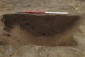 Thumbnail of 110494.01_Report_Plate_30, Hornsea Offshore Wind Farm Project One, Post-excavation Assessment and Updated Project Design, Plate 30 (also Plate 3.2 in the 221790 publication - The Archaeology of the Hornsea Project One Offshore Windfarm Cable Route, Wessex Archaeology Monograph 41, 2022): TWB4 (Targeted Watching Brief area 4) ditch 21011 (intervention 582), from west.