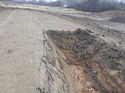 Thumbnail of Southeast facing shot of Deposits (2000), (2001) and (2002), no scale