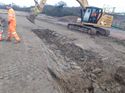 Thumbnail of Southeast facing working shot, no scale