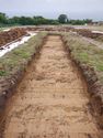 Thumbnail of East facing shot of Trench 4, 2x1m scale