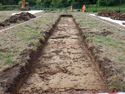 Thumbnail of Northwest facing shot of Trench 2, 2x1m scale