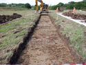 Thumbnail of Northeast facing shot of Trench 6, 2x1m scale
