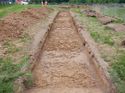 Thumbnail of Northwest facing shot of open Trench 2, 2x1m scale