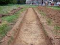Thumbnail of Southeast facing shot of open Trench 2, no scale