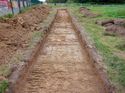 Thumbnail of Southeast facing shot of Trench 1, 2x1m scale