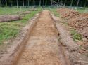 Thumbnail of North facing shot of open Trench 8, 2x1m scale