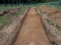 Thumbnail of Northeast facing shot of open Trench 9, 2x1m scale