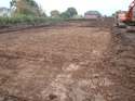 Thumbnail of General view of site after machining, pre-cleaning, view from the west