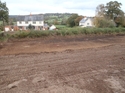 Thumbnail of General view of the site , post cleaning, pre-excavation. View to the south. Two 1m scales.
