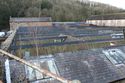 Thumbnail of View of the roofline of the former mule spinning shed, facing south