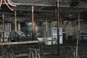 Thumbnail of View of the interior of the former mule spinning shed, facing south west