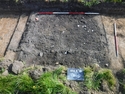 Thumbnail of Pre-excavation shot of possible linear ditch in trench 8, taken during archaeological evaluations at Milken Lane, Ashover, Derbyshire