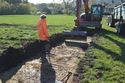 Thumbnail of Working shot taken during archaeological excavations at Milken Lane, Ashover, Derbyshire